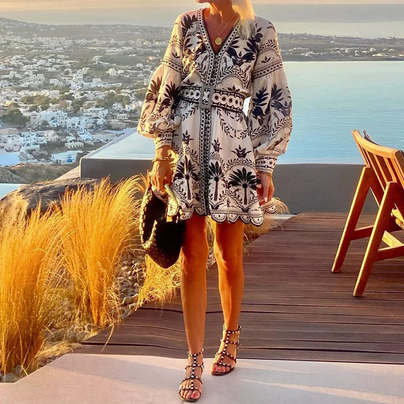 robe chemise style bohème