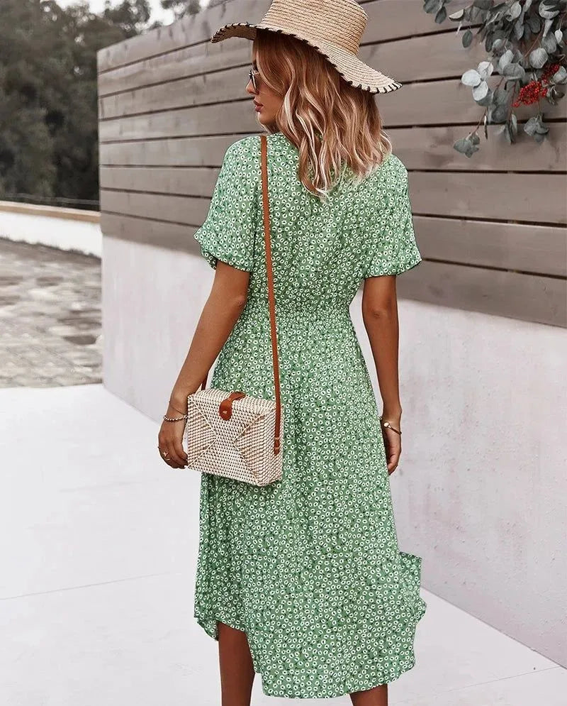 robe chemise à carreaux vintage