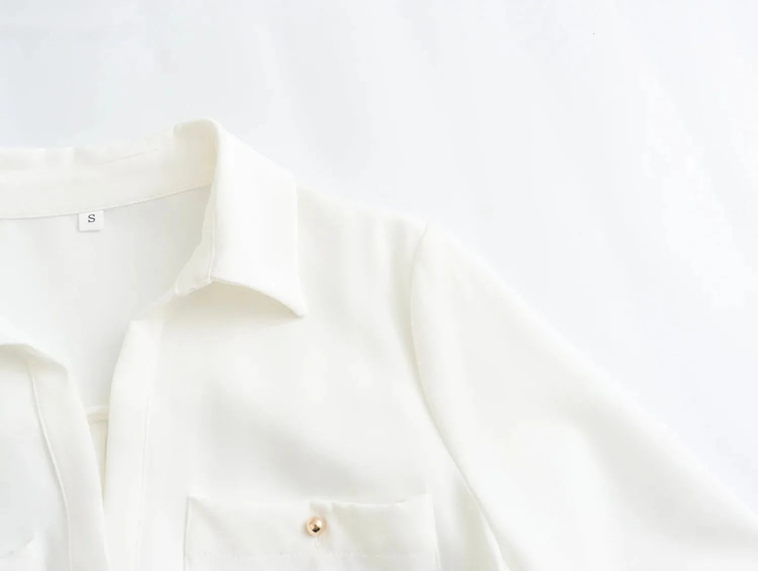 robe chemise chic blanche