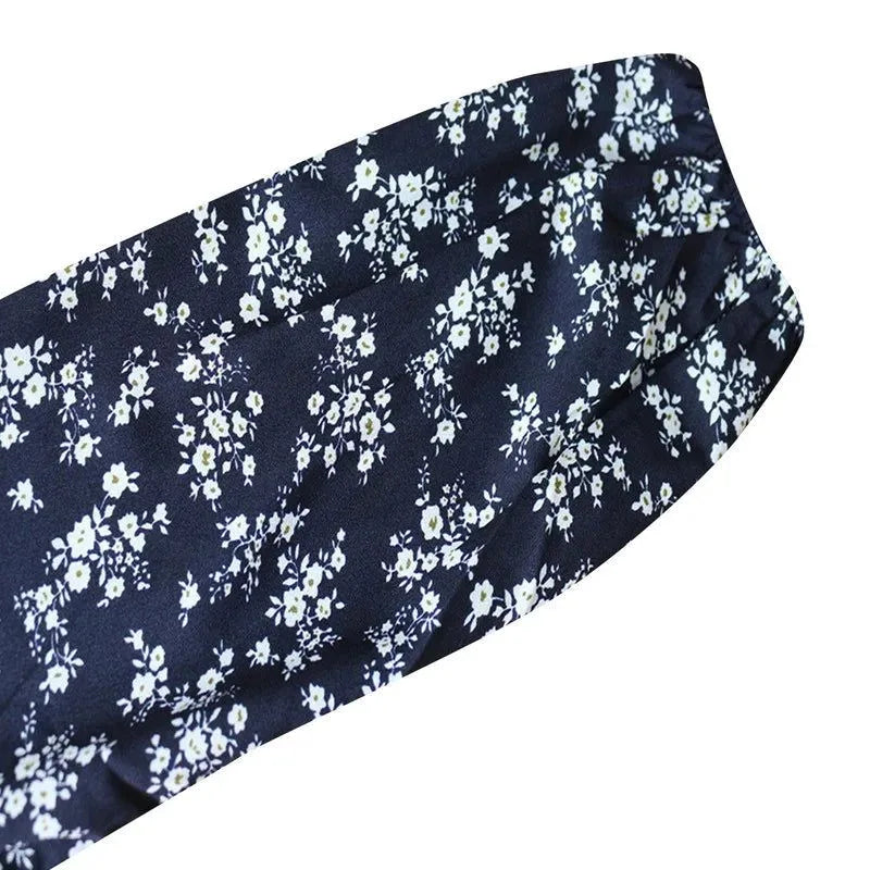 robe chemise légère à fleurs